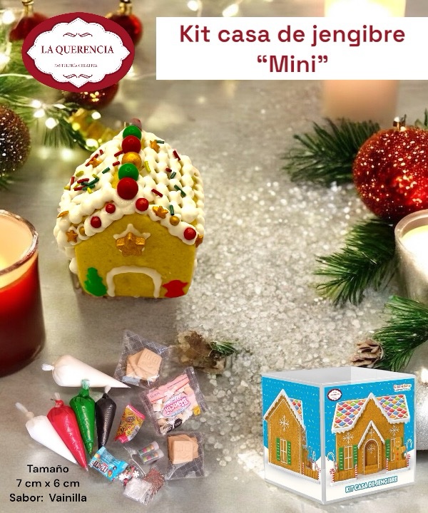 Casa de jengibre mini