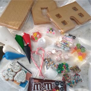 Casa de jengibre grande *Iluminada*